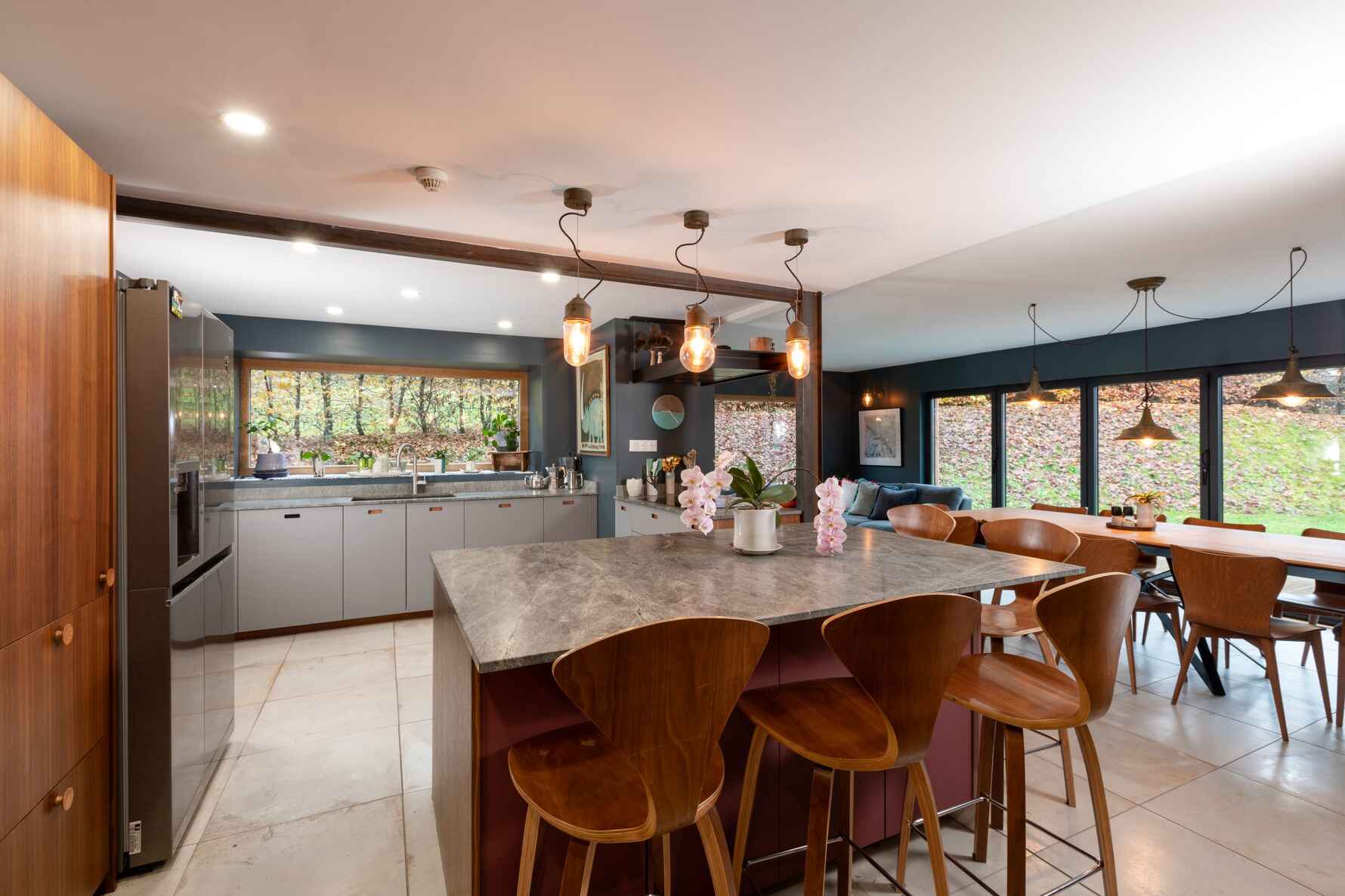 The living area in Chalet Chalupa