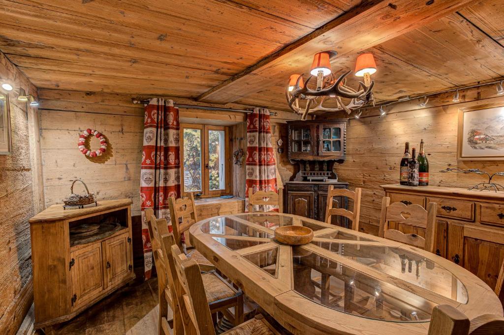 The living area in Chalet Chalupa