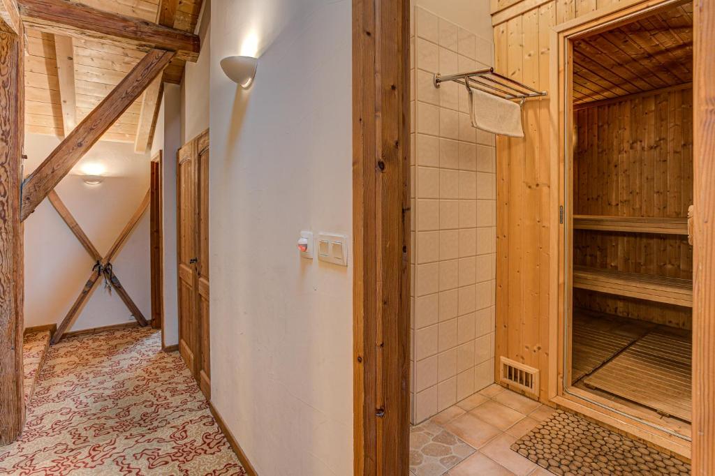 The living area in Chalet Chalupa