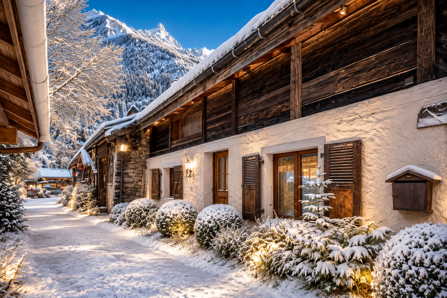 Our luxury ski chalet in Chamonix