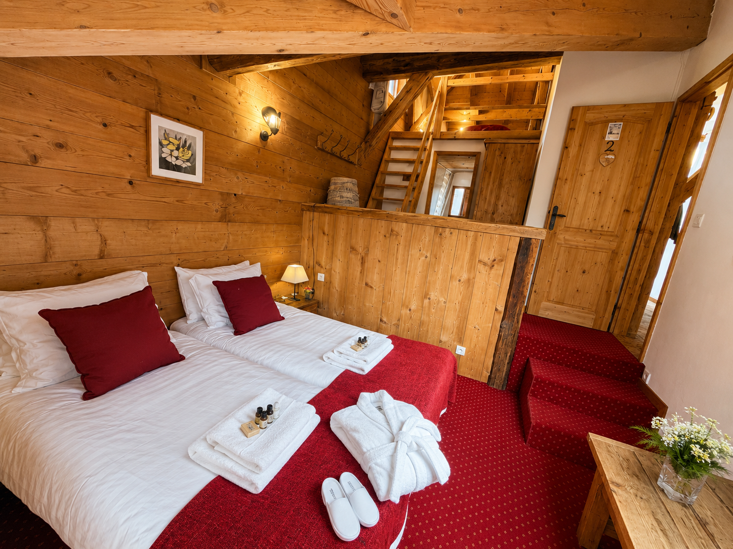 A bedroom suite