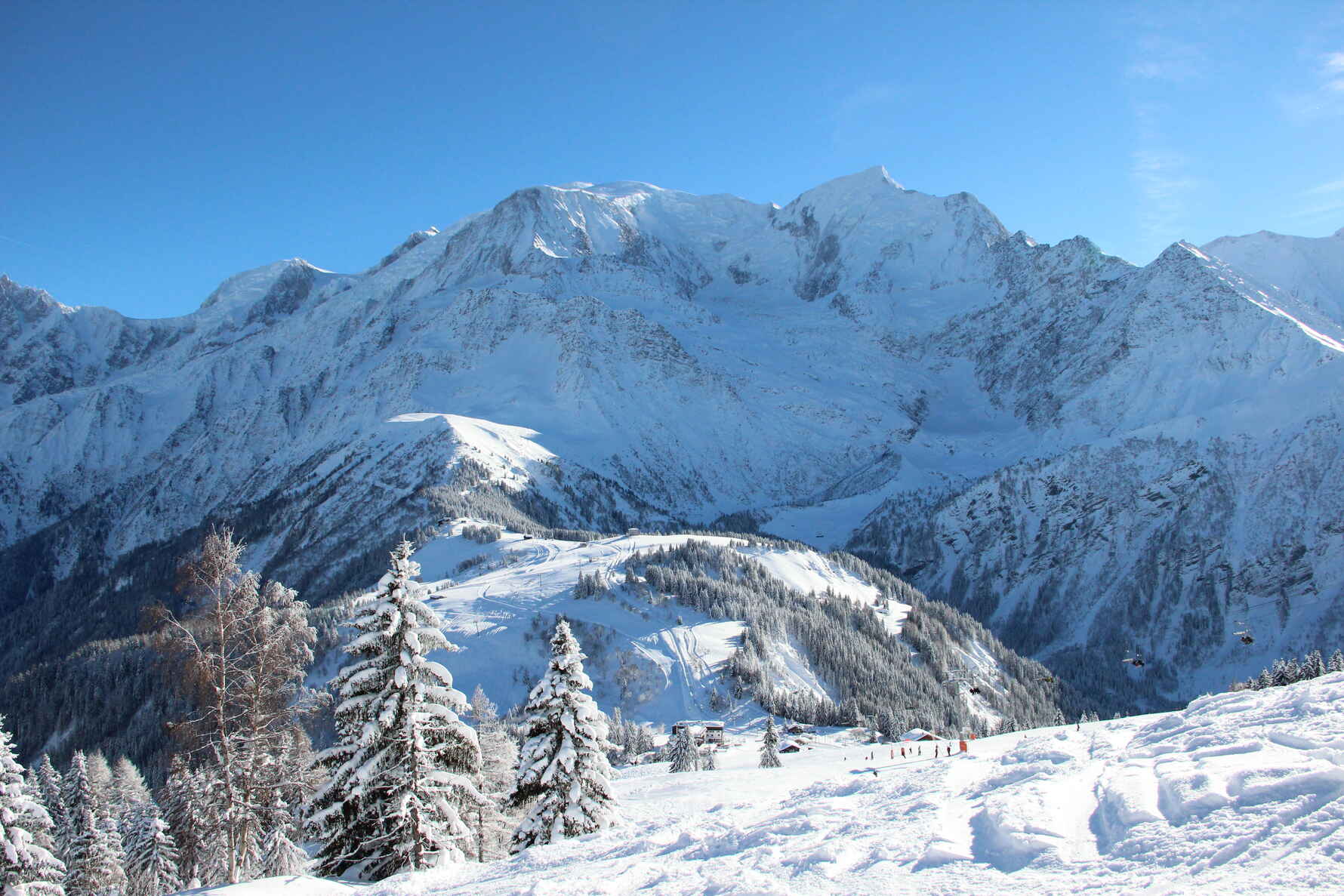 A view of Mont Blanc